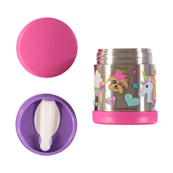 Thermos 10oz Funtainer Food Jar with Spoon - Honey Bees