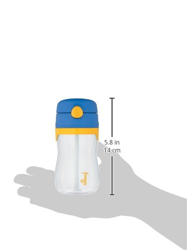 Thermos Foogo 11-Ounce Straw Bottle, Blue/Yellow – S&D Kids