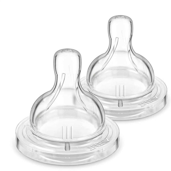 Philips Avent Glass Natural Baby Bottle with Natural Response Nipple, – S&D  Kids