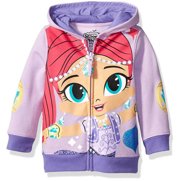 Kidtopia Girls 7-16 2-Piece Applique Hoodie Glitter Metallic