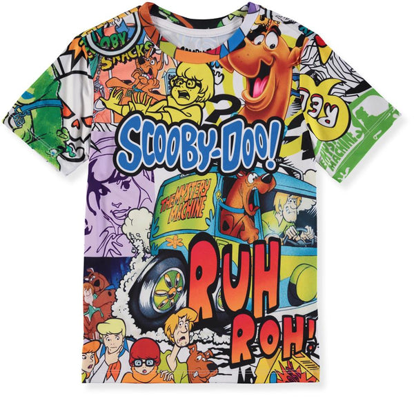 Scooby Doo Boys 4-20 Short Sleeve Sublimation T-Shirt – S&D Kids