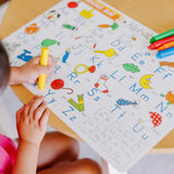 Melissa & Doug Learning Mat Color Crayons