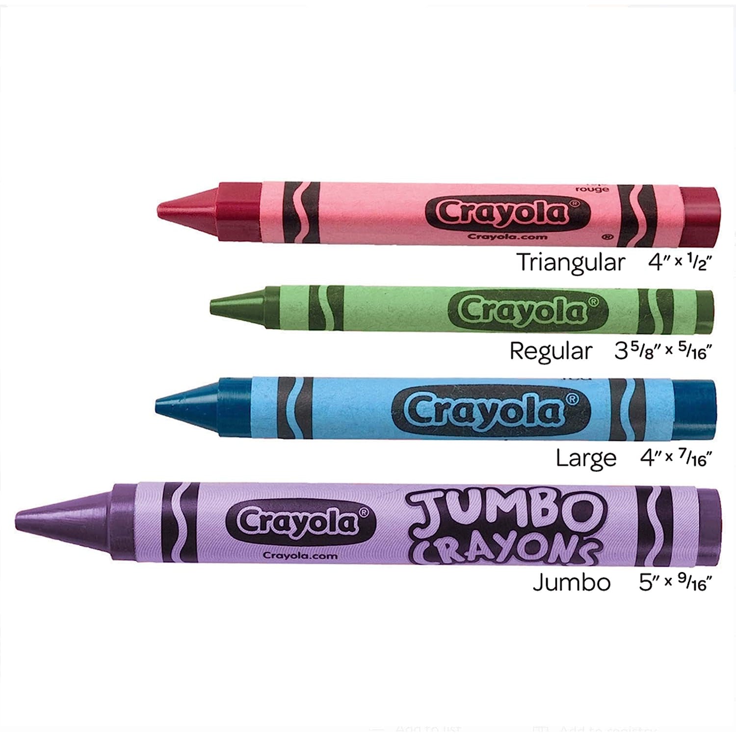 Crayola Crayons, 24 Count, Assorted Colors, Ideal For Home