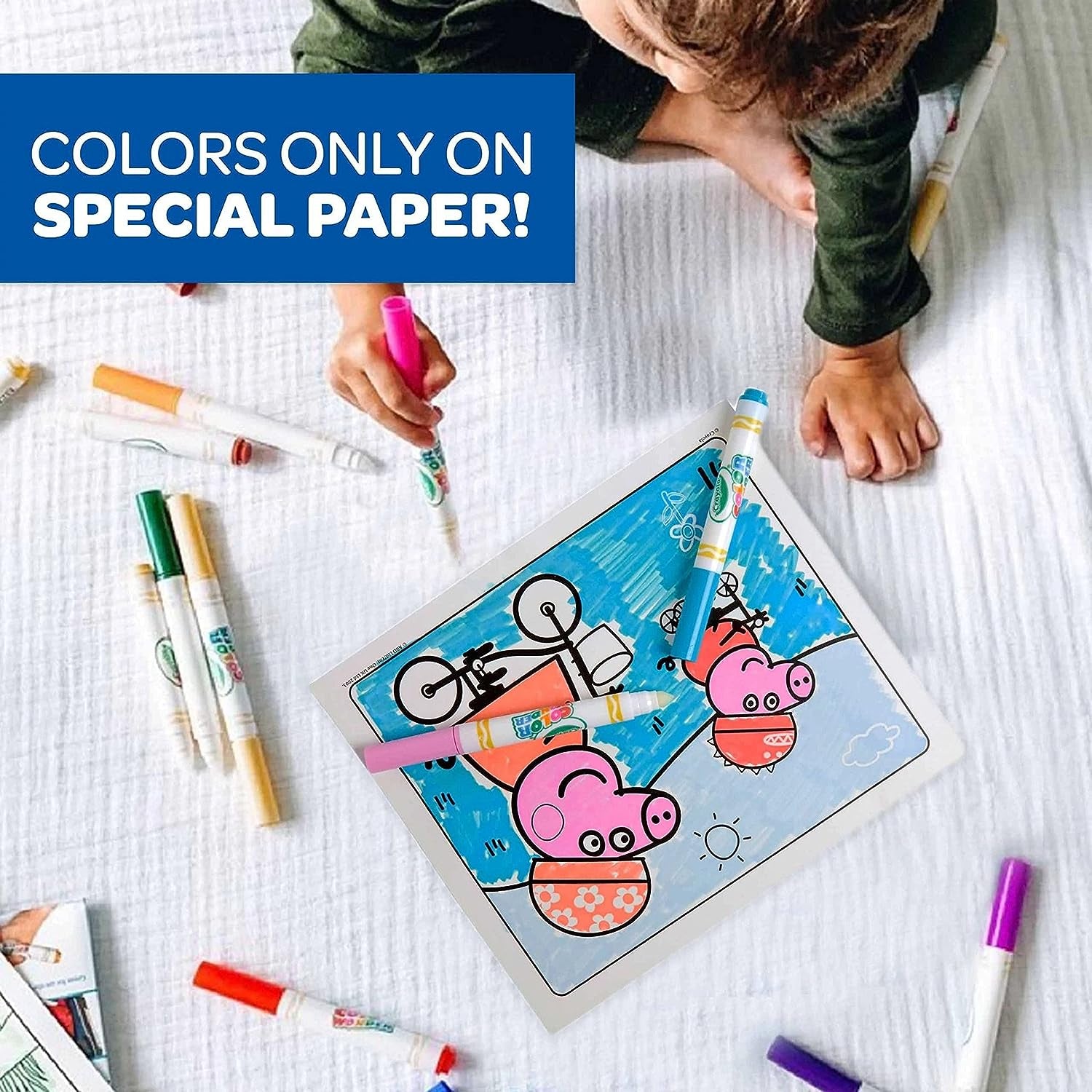 Crayola Color Wonder Mess Free Drawing, Peppa Pig – S&D Kids