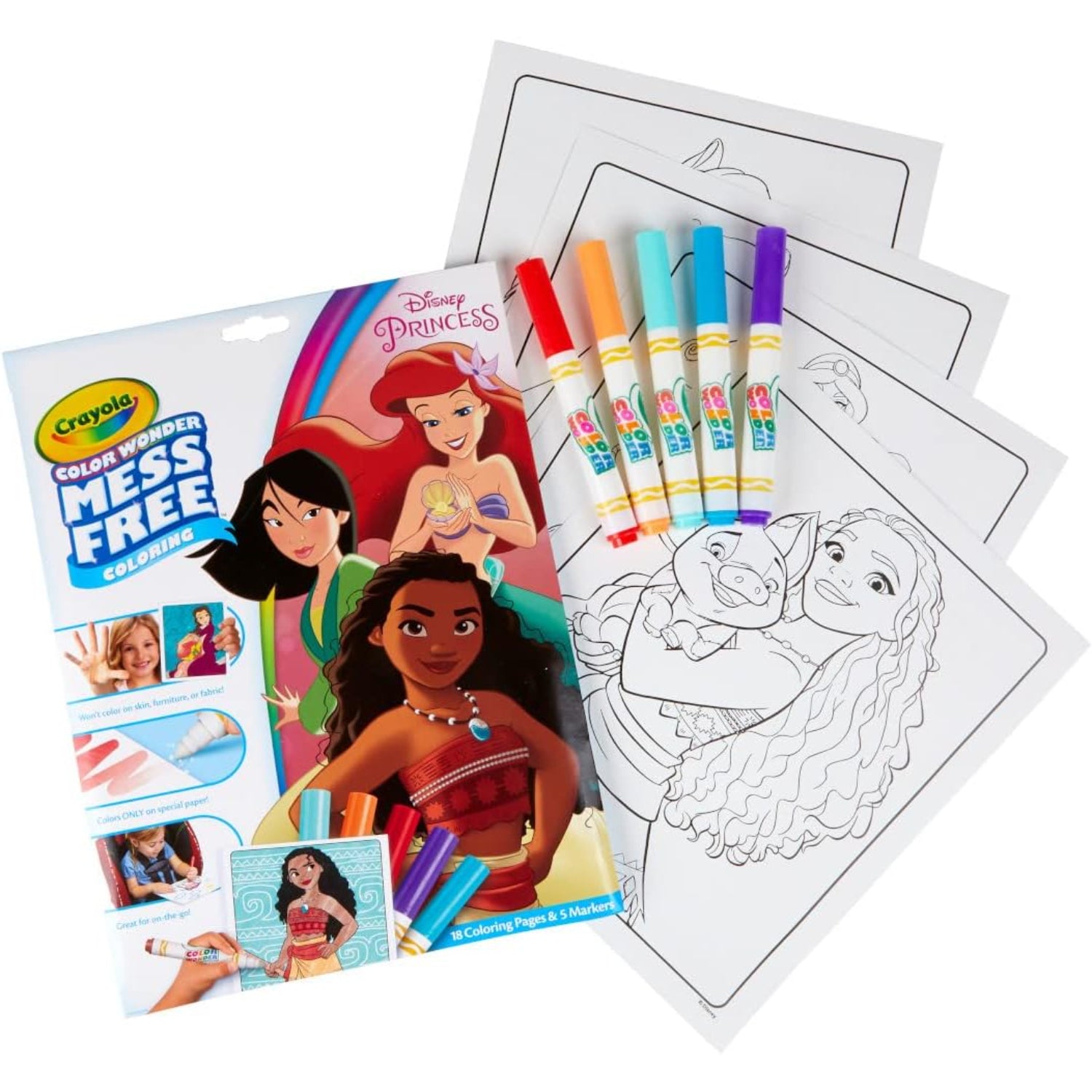 Crayola Color Wonder Markers, Mess Free