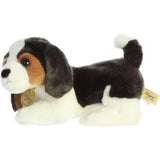 Aurora® Adorable Miyoni® Tots Beagle Pup Stuffed Animal - Lifelike Detail - Cherished Companionship - Brown 11 Inches