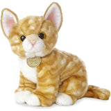 Aurora® Adorable Miyoni® Tots Orange Tabby Kitten Stuffed Animal - Lifelike Detail - Cherished Companionship - 10