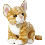 Aurora® Adorable Miyoni® Tots Orange Tabby Kitten Stuffed Animal - Lifelike Detail - Cherished Companionship - 10