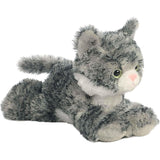 Aurora® Adorable Mini Flopsie™ Lily™ Stuffed Animal,  Gray 8 Inches