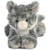 Aurora® Adorable Mini Flopsie™ Lily™ Stuffed Animal,  Gray 8 Inches