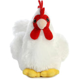 Aurora® Adorable Mini Flopsie™ Chicken Stuffed Animal,  White 8 Inches