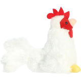 Aurora® Adorable Mini Flopsie™ Chicken Stuffed Animal,  White 8 Inches