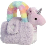 Aurora® Fashionable Fancy Pals™ Plushy Purple™ Stuffed Animal - On-The-go Companions