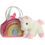 Aurora Fashionable Fancy Pals™ Over The Rainbow Unicorn™ Stuffed Animal - On-The-go Companions