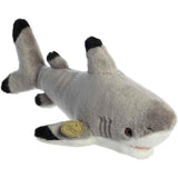 Aurora® Realistic Miyoni® Blacktip Shark Stuffed Animal, Gray 12.5 Inches