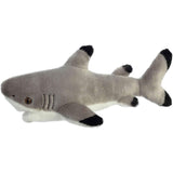 Aurora® Realistic Miyoni® Blacktip Shark Stuffed Animal, Gray 12.5 Inches