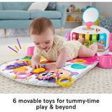 Fisher-Price Baby Playmat Deluxe Kick & Play Piano Gym With Musical -Toy Lights