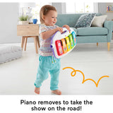 Fisher-Price Baby Playmat Deluxe Kick & Play Piano Gym With Musical -Toy Lights