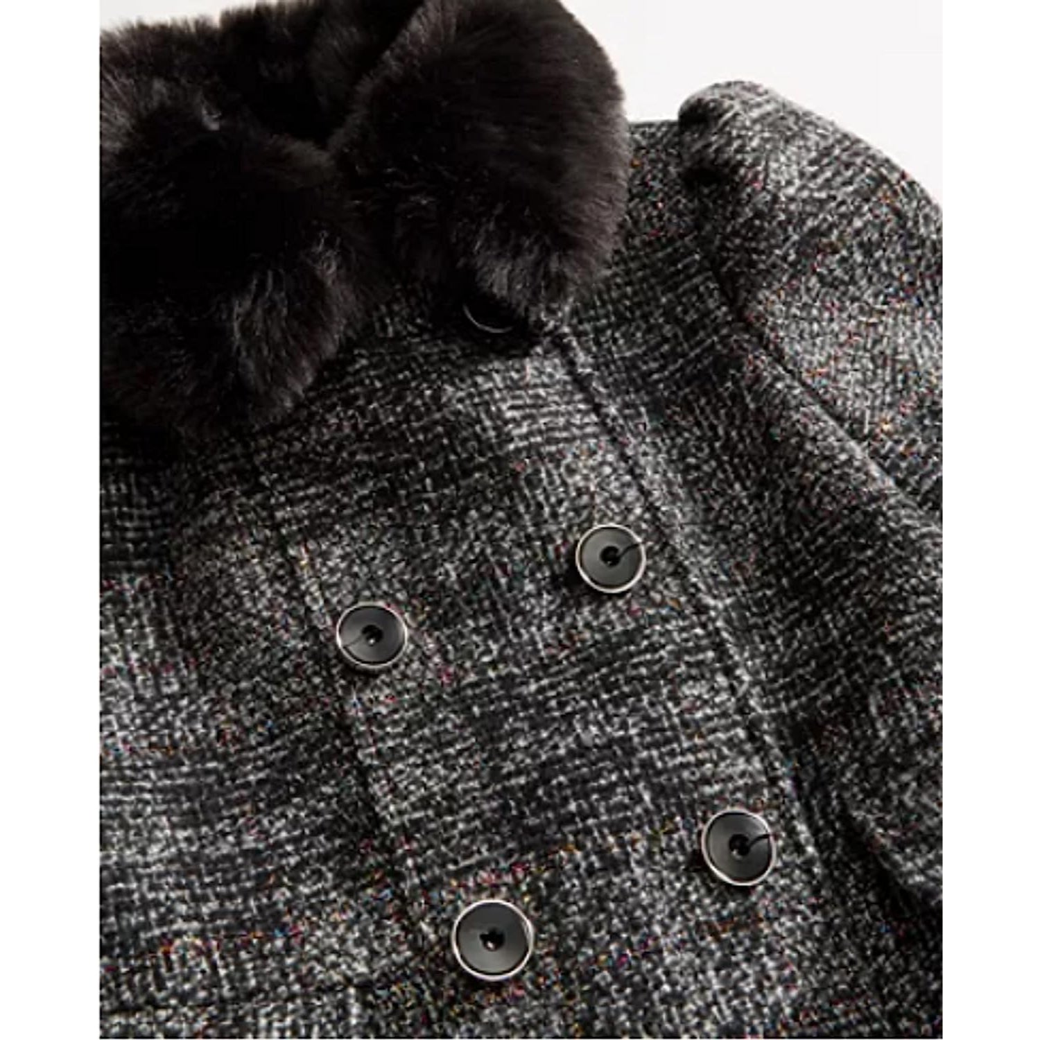 Rothschild faux fur coat deals