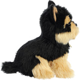 Aurora® Adorable Miyoni® Tots Yorkie Pup Stuffed Animal - Lifelike Detail - Cherished Companionship - Brown 9 Inches