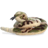 Aurora® Adorable Mini Flopsie™ Slick Snake™ Stuffed Animal,  Green 8 Inches