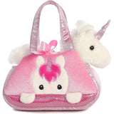 Aurora® Fashionable Fancy Pals™ Peek-A-Boo Unicorn Stuffed Animal - On-The-go Companions