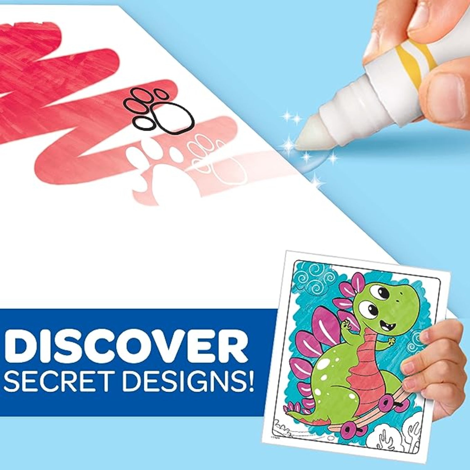 Crayola Color Buddies Dinosaurs Drawing And Coloring Kit : Target