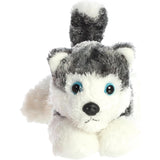 Aurora® Adorable Mini Flopsie™ Mush™ Stuffed Animal,  Gray 8 Inches