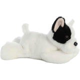 Aurora® Adorable Mini Flopsie™ French Bulldog Pup Stuffed Animal,  White 8 Inches