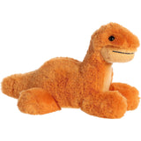 Aurora® Adorable Mini Flopsie™ Brontosaurus Stuffed Animal,  Orange 8 Inches