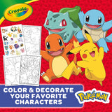 Crayola Coloring Book-Pokemon, 96 Pages