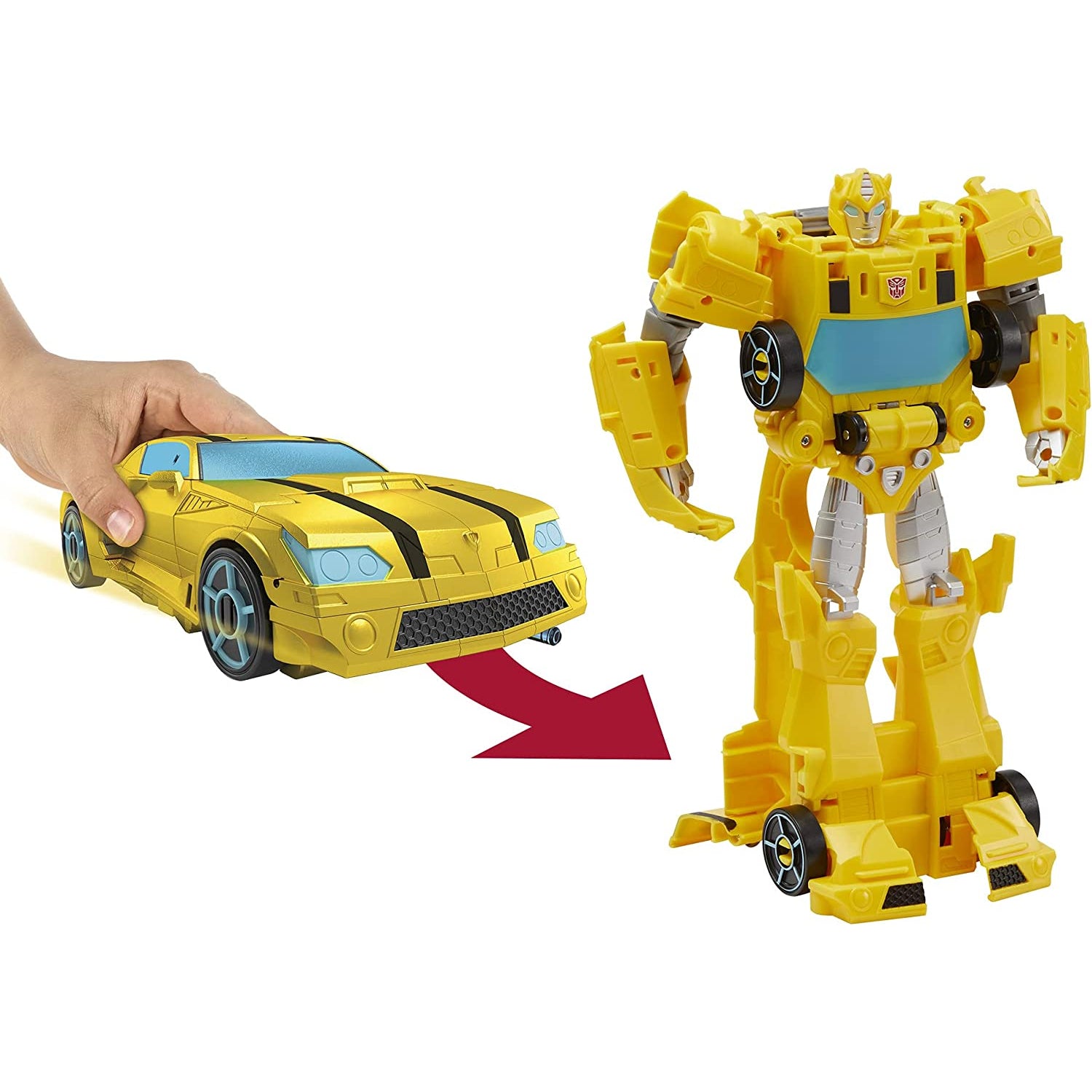 Transformers: Bumblebee Cyberverse Adventures Optimus Prime Kids Toy Action  Figure for Boys and Girls (9”) 