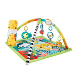 Fisher-Price Playmat Rainforest Music & Lights Deluxe Gym with 10+ Toys & Activites for Newborn