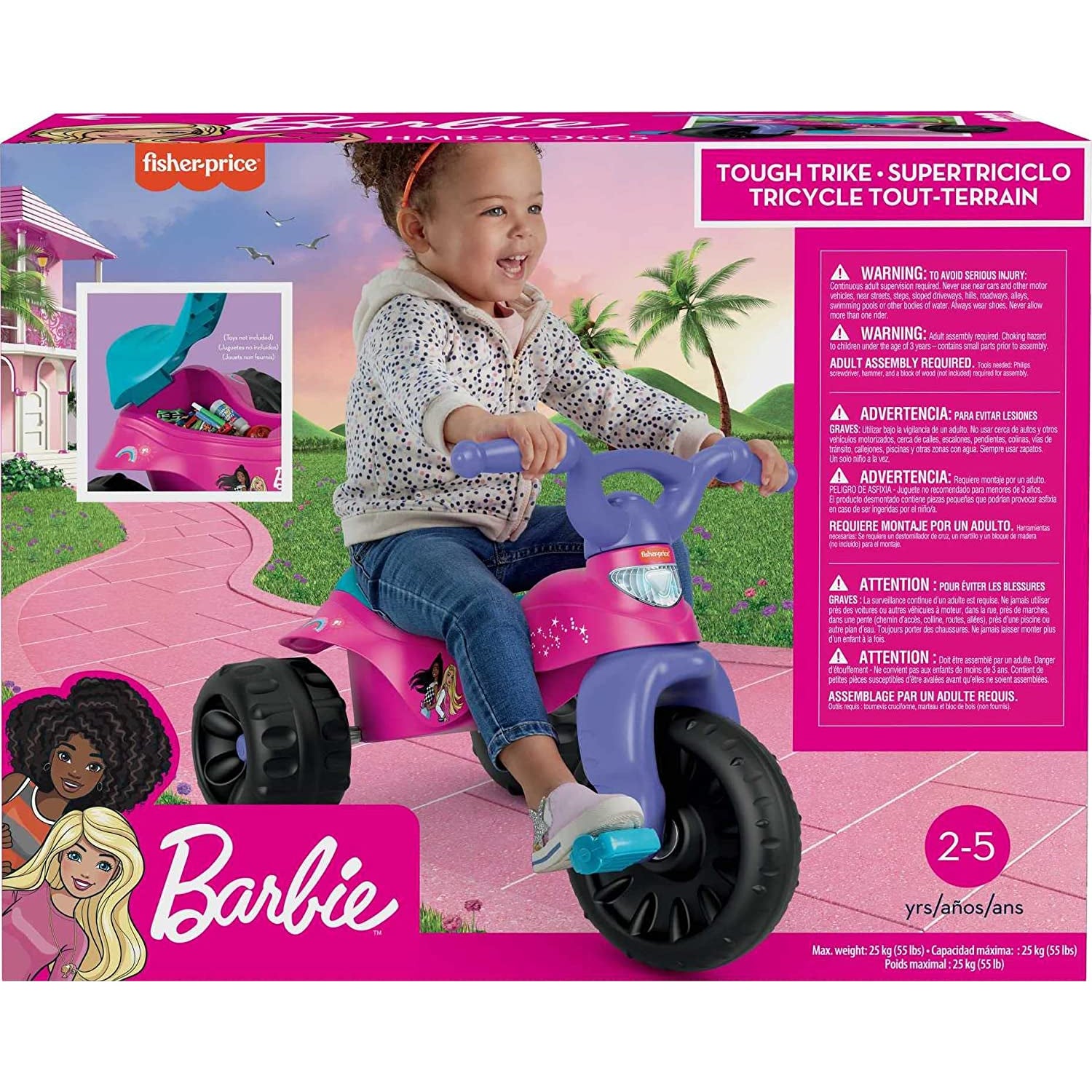 Fisher-Price Barbie Tough Trike – S&D Kids