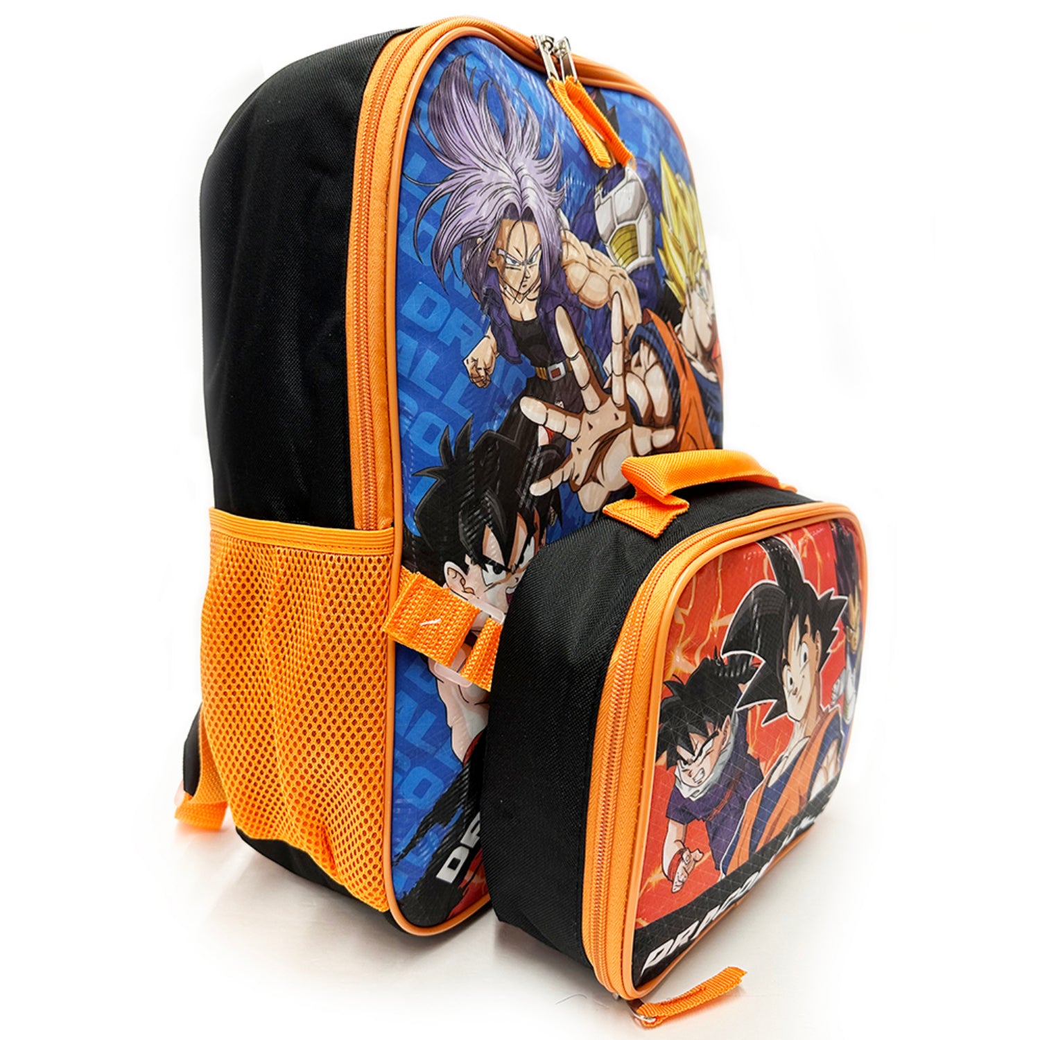  Bioworld Dragon Ball Z kids Backpack Set 4-Piece