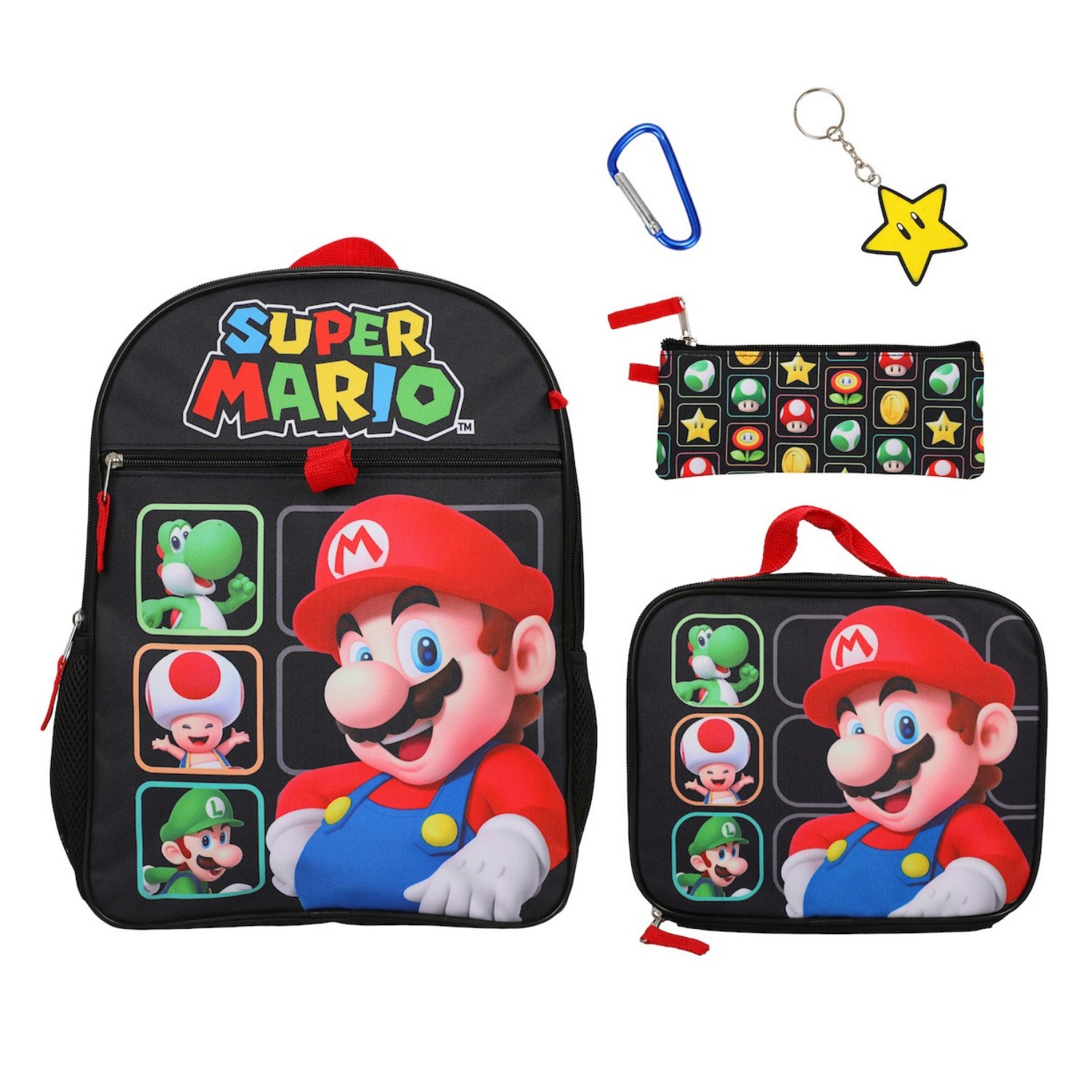  Nintendo Super Mario Bros. Characters Lunch Bag : Home