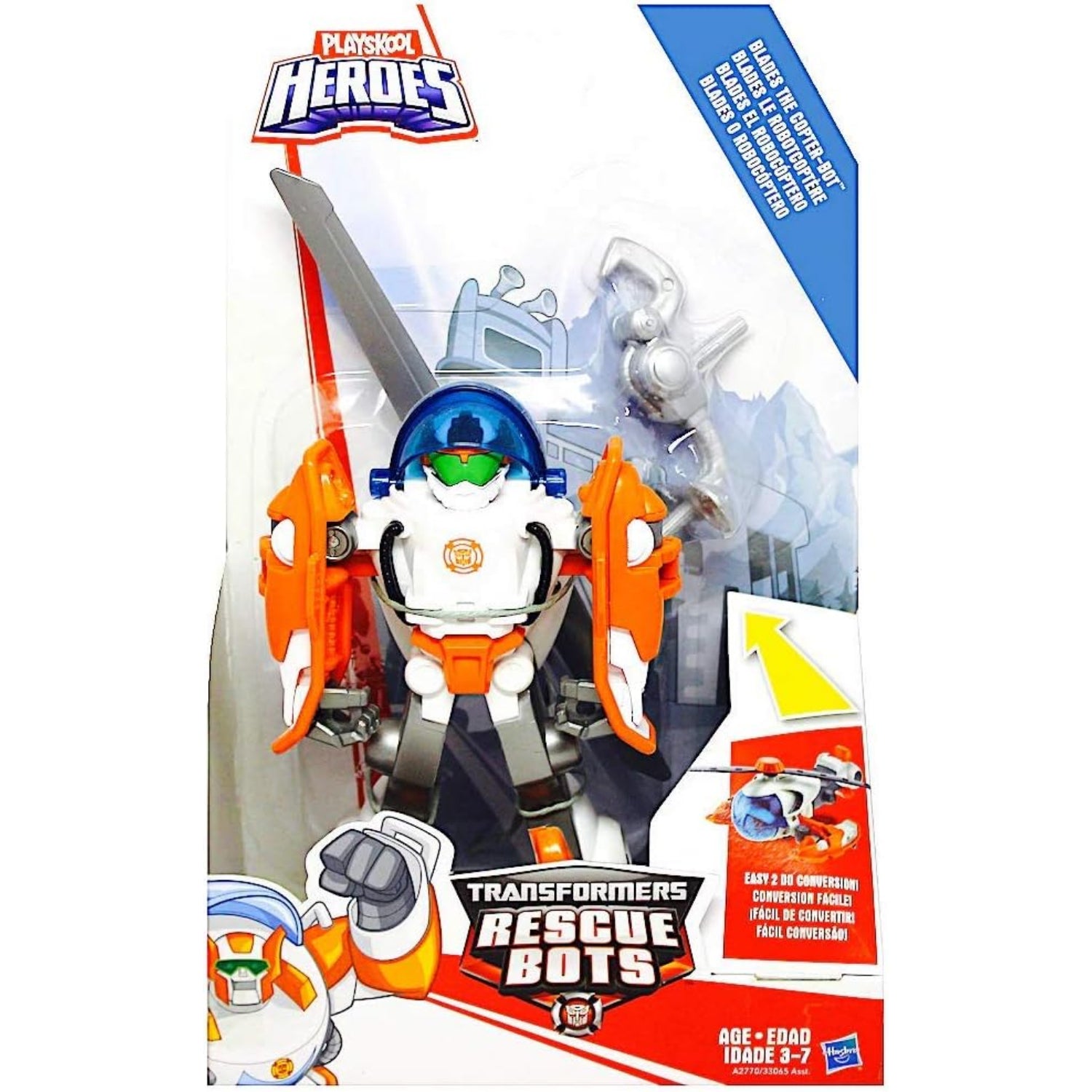 Playskool Transformers Heroes Rescue Bots Blades The Copter-Bot 