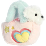 Aurora Fashionable Fancy Pals™ Pastel Heart™ Puppy Stuffed Animal - On-The-go Companions