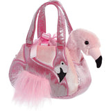 Aurora Fashionable Fancy Pals™Ava Flamingo™ Stuffed Animal - On-The-go Companions