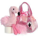 Aurora Fashionable Fancy Pals™Ava Flamingo™ Stuffed Animal - On-The-go Companions