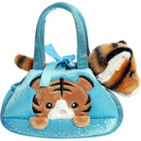 Aurora Fashionable Fancy Pals™ Peek-A-Boo Tiger™ Stuffed Animal - On-The-go Companions