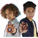 Hasbro BEYBLADE Burst QuadStrike Thunder Edge Battle Set, Battle Game Set with Beystadium, 2 Spinning Top Toys and 2 Launchers