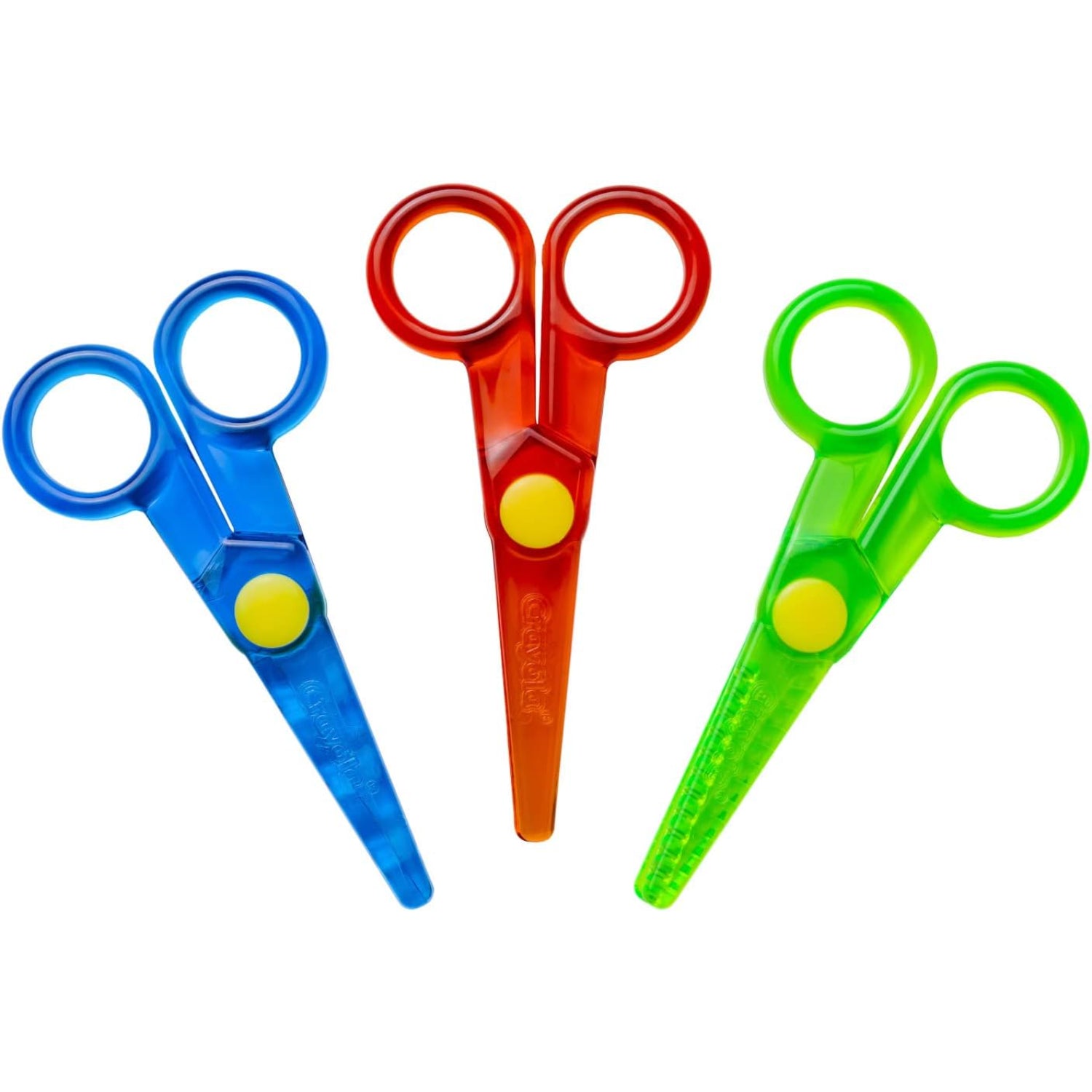 Training Scissors for Kids, Preschool Children Safety Scissors Set - Safe  Round Blunt Tip - Perfect for Developing Cutting Skills for Arts & Crafts
