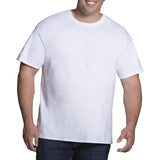 Fruit of the Loom Mens Crew Neck T-Shirts, Big Man, 3-Pack