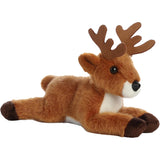 Aurora® Adorable Mini Flopsie™ Deer Stuffed Animal,  Brown 8 Inches