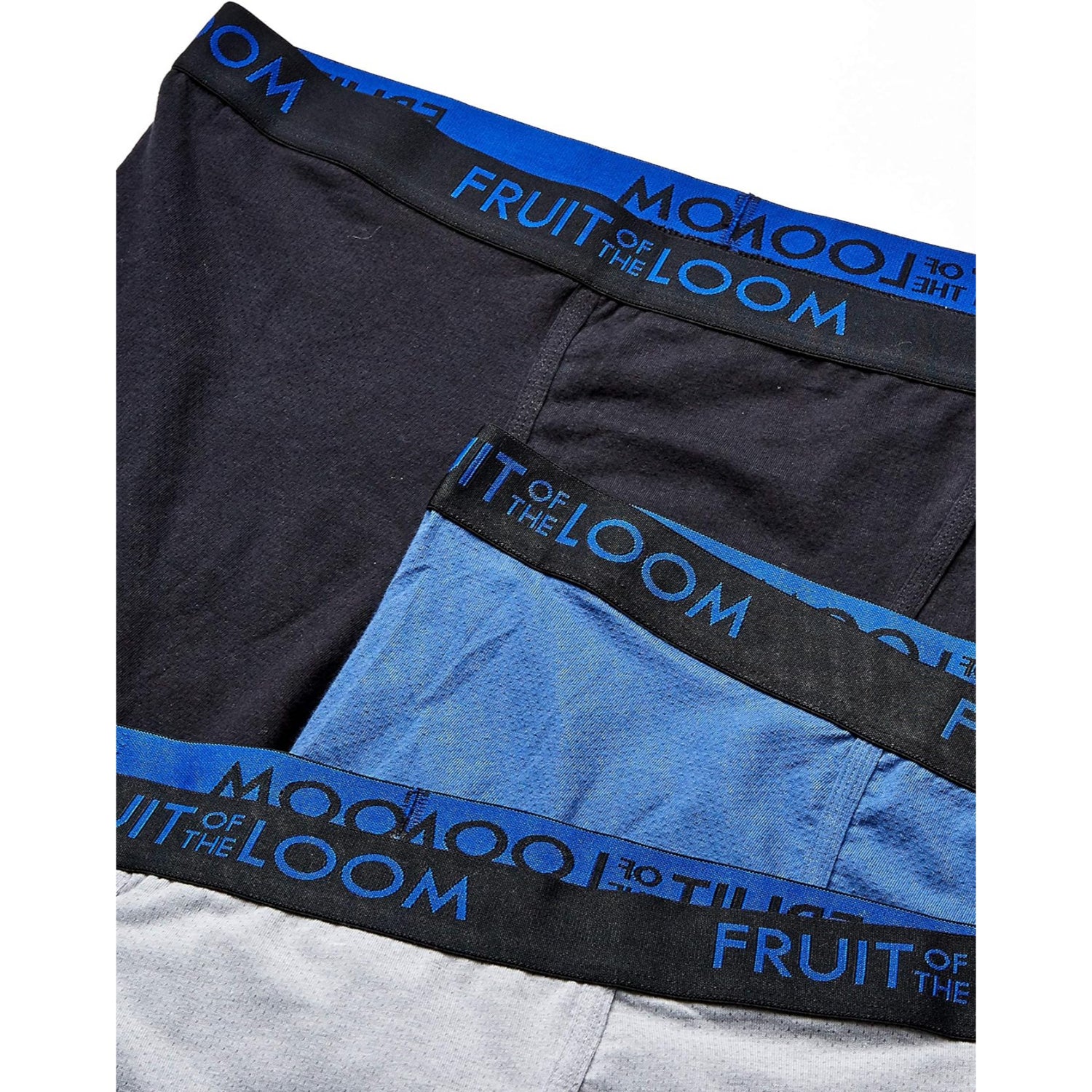  Fruit Of The Loom Mens Breathable Underwear Boxer Briefs