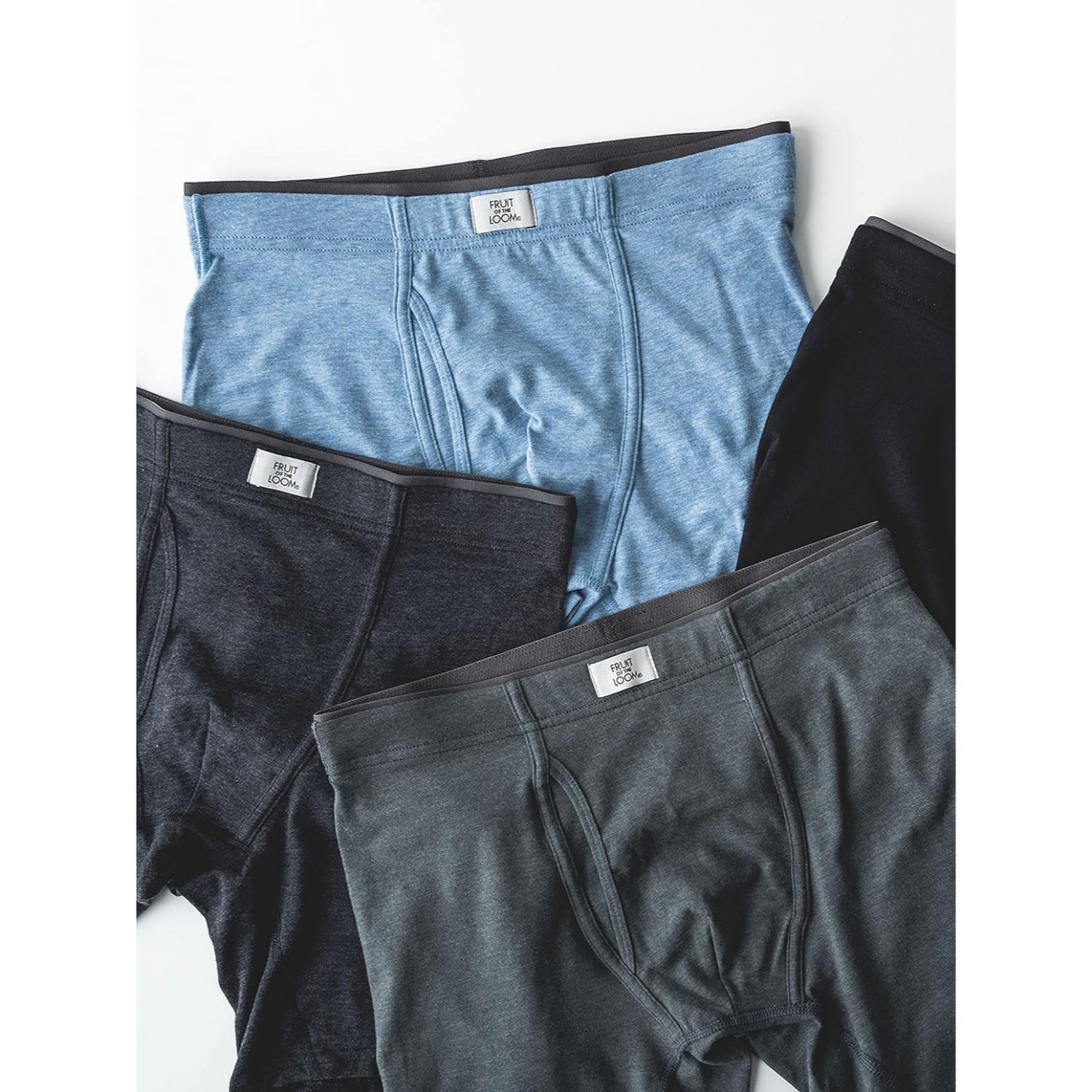 Fruit of the Loom Men's Crafted Comfort Boxer Briefs, Assorted Solids,  3X-Large : : Clothing, Shoes & Accessories