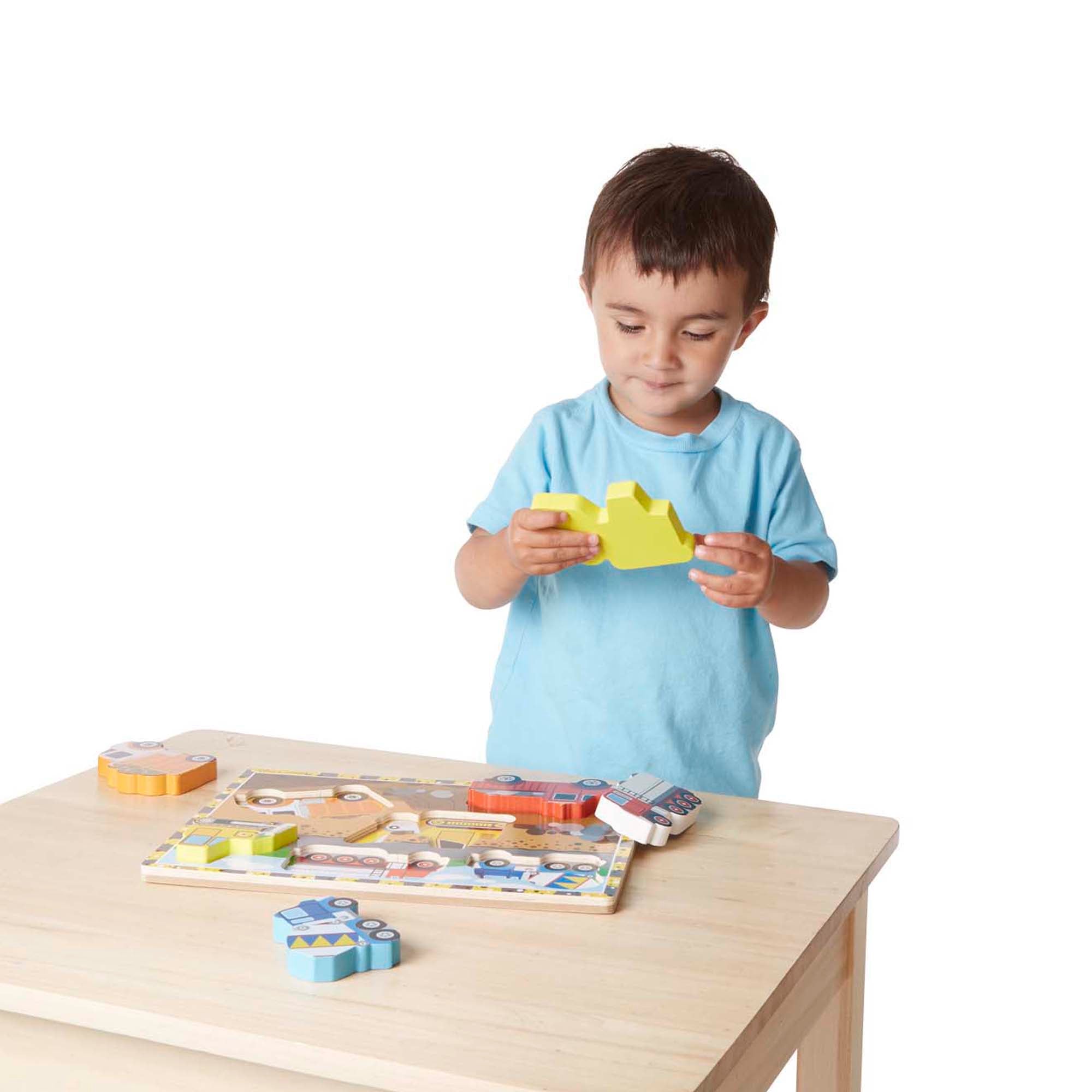 Melissa & Doug Construction Chunky Puzzle