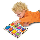 Melissa and Doug Shapes Chunky Puzzle - 8 Pieces