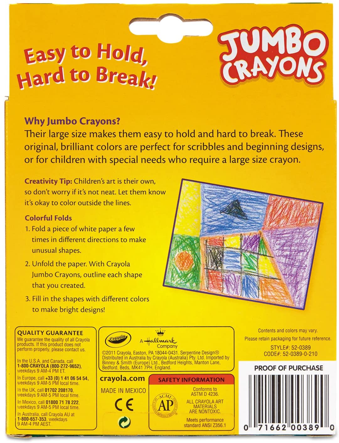 Crayola My First Jumbo Crayons (8 Pack) – E-Tail 24/7 Limited
